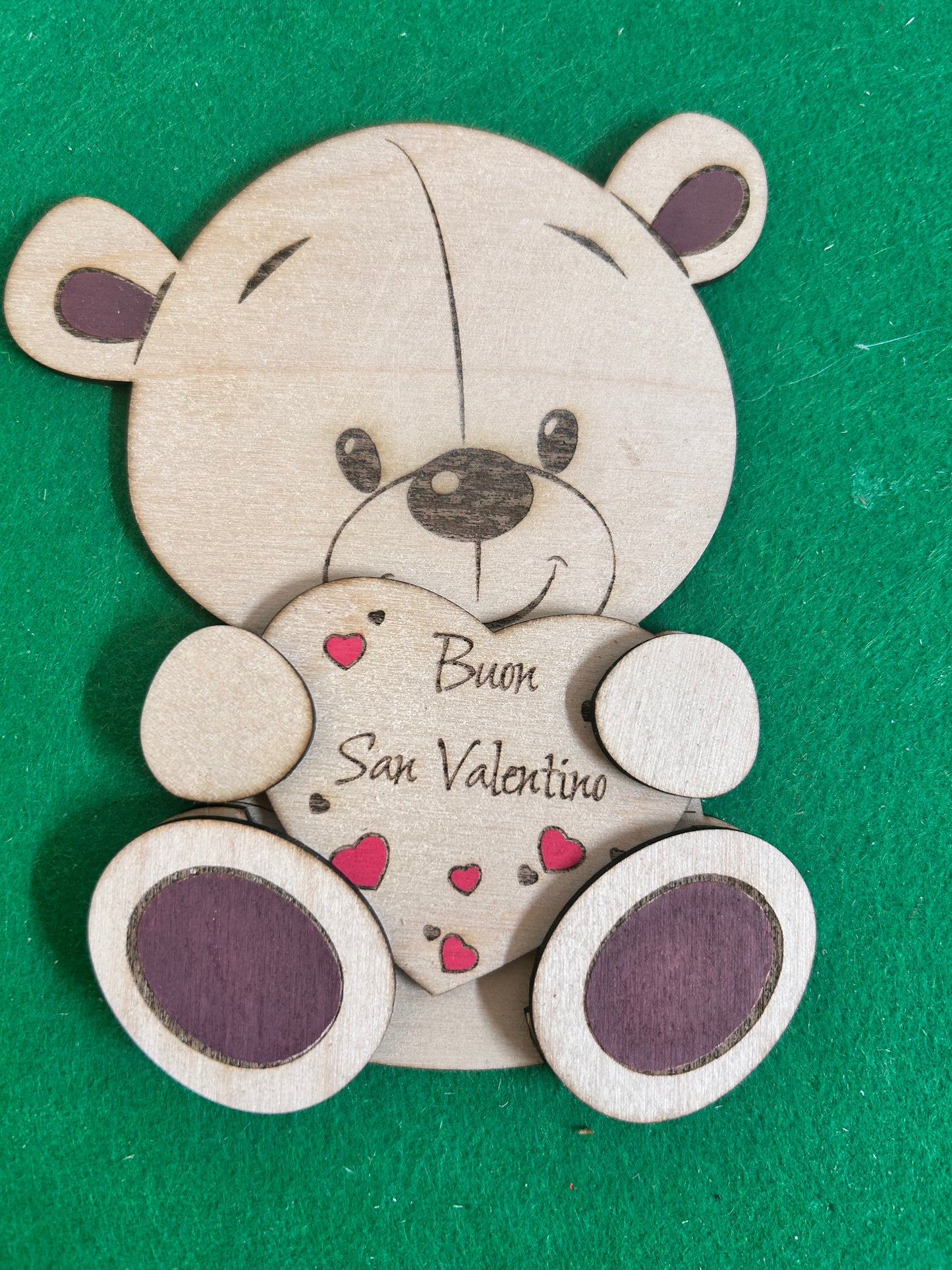 Orsacchiotto San Valentino personalizzato