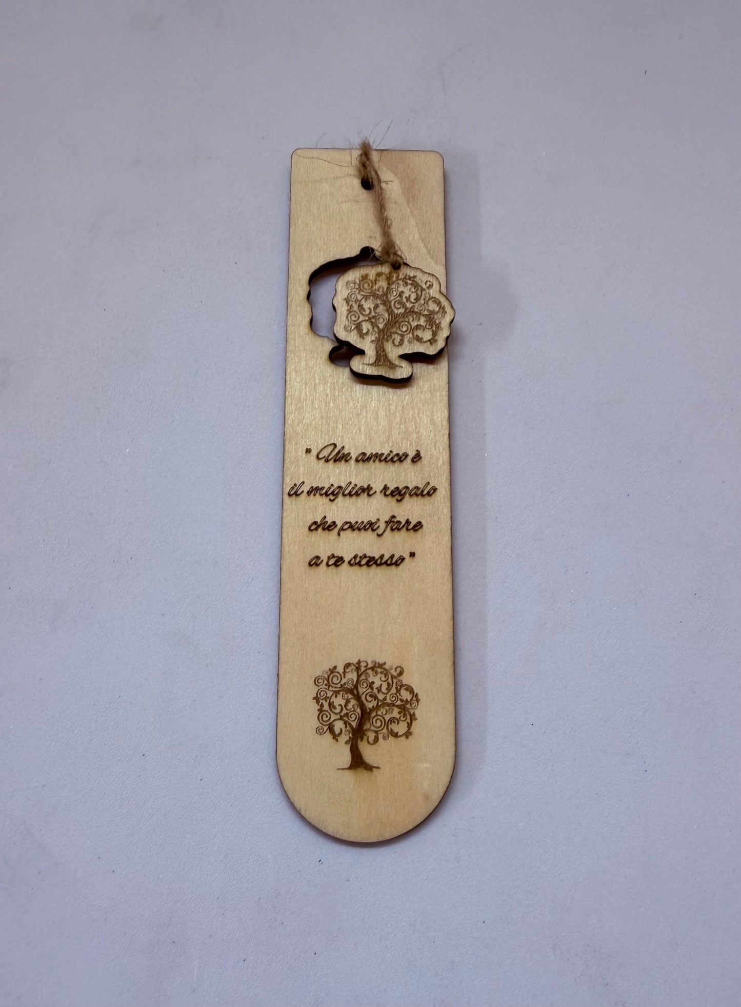 Segnalibri personalizzati in legno