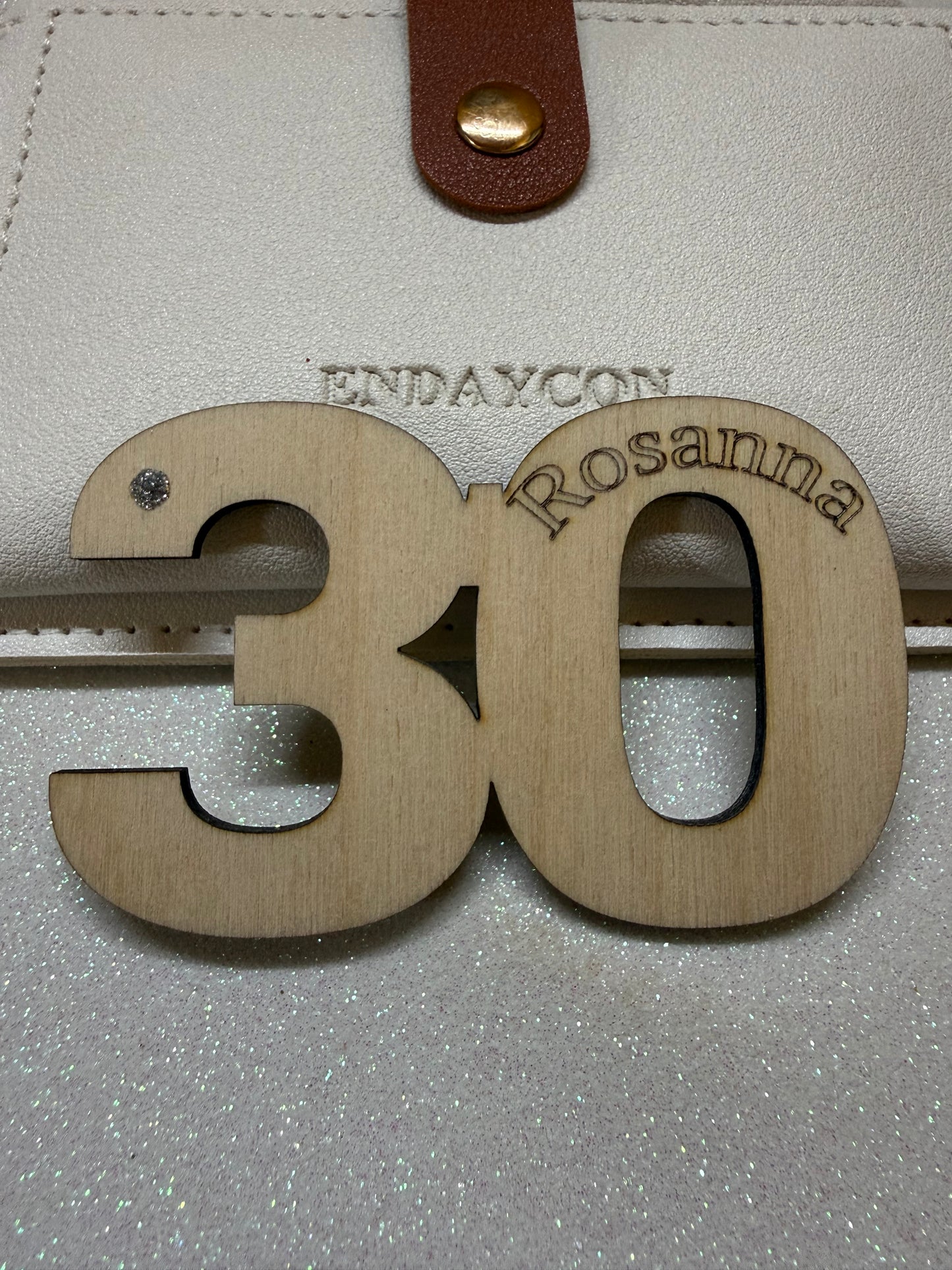 15 Calamite "Numero 30" con brillantino