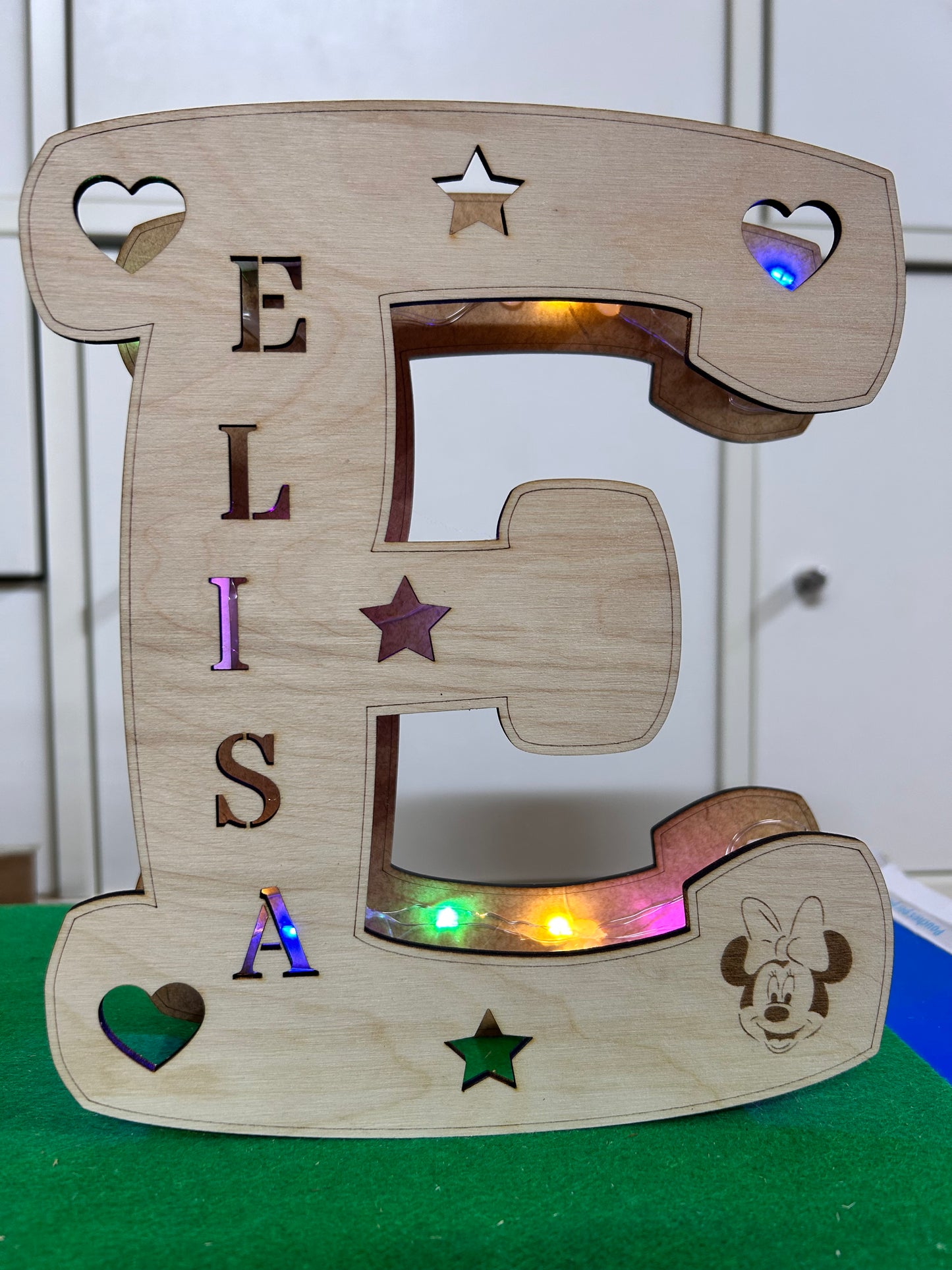 Lampada da comodino o da parete con luci a led