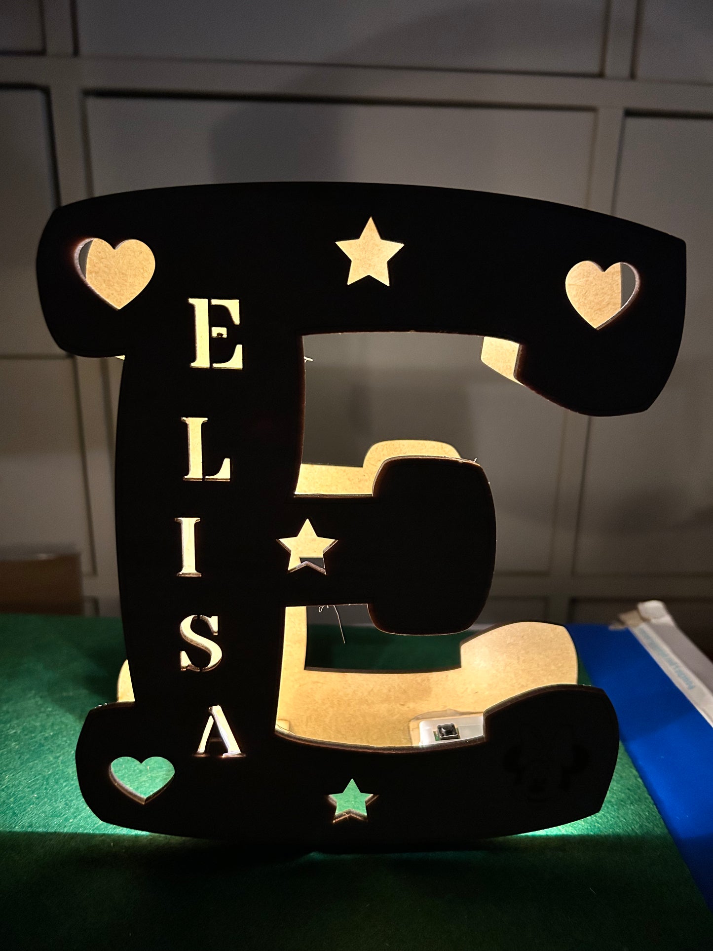 Lampada da comodino o da parete con luci a led